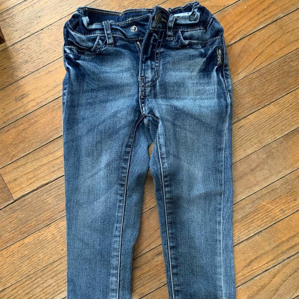 Girls Silver jeans